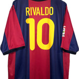 #10 Rivaldo - FC Barcelona 00/01 *L