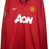 #15 Nemanja Vidic - Manchester United 13/14 L/S *L