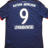 #9 Robert Lewandowski - Bayern München 17/18, 2. Trøje *L