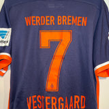 #7 Jannik Vestergaard - Werder Bremen 15/16, 2. Trøje *L