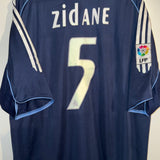 #5 Zinedine Zidane - Real Madrid 05/06, 2. Trøje *XL