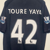 #42 Yaya Touré - Manchester City 10-12, 2. Trøje *XL
