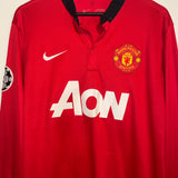 #15 Nemanja Vidic - Manchester United 13/14 L/S *L