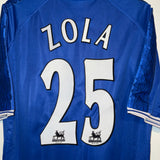 #25 Gianfranco Zola - Chelsea FC 99-01 *XL
