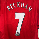 #7 David Beckham - Manchester United 01-03 *M