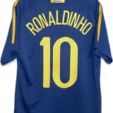 #10 Ronaldinho - Brasilien 2010, 2. Trøje *XL
