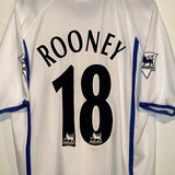 #18 Wayne Rooney - Everton FC 02/03, 2. Trøje *M